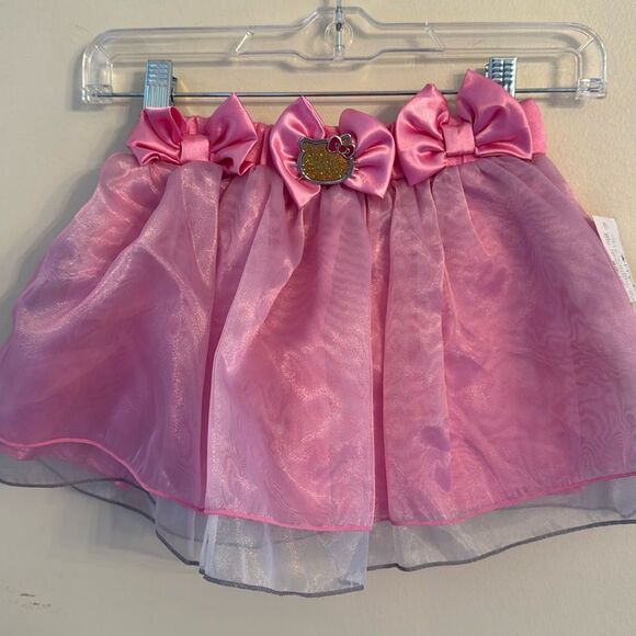 Little Girls Hello Kitty Taffeta Skirt - Picture 1 of 8